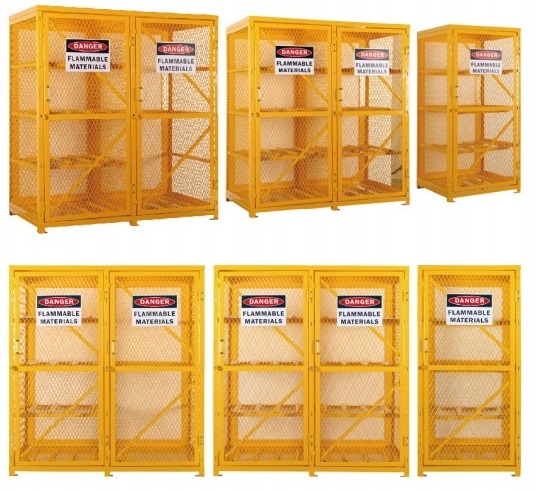 Safe and Compliant Gas Cylinder Storage 