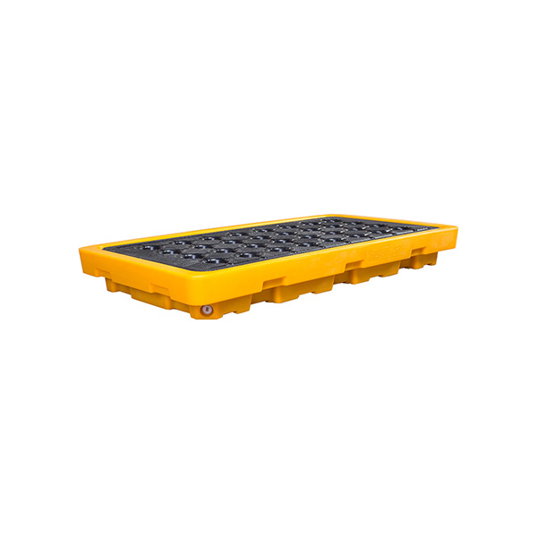 Polyethylene Spill Containment Pallet (2 Drum)23Gal/87L