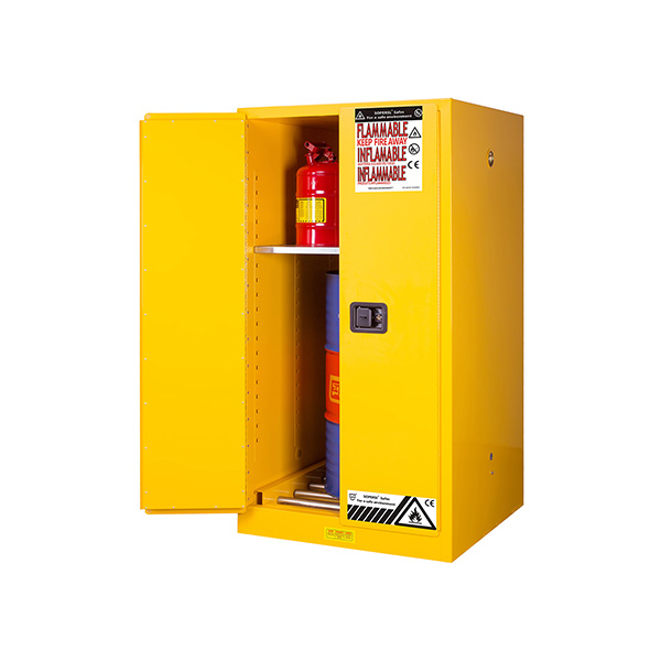 Drum Cabinet 55 Gallon Manual Vertical Drum Roller