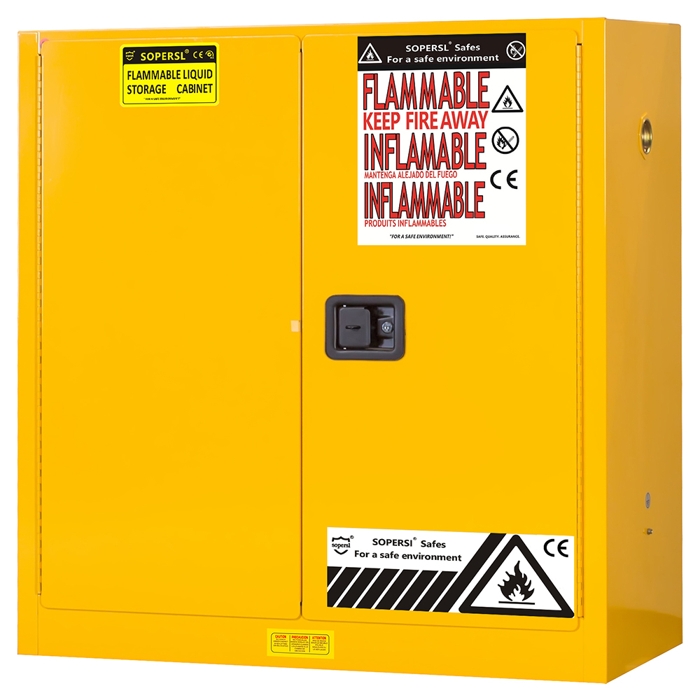 CE Approved 30 Gal Flammable Liquid and Chemicals Safety Storage Cabinets