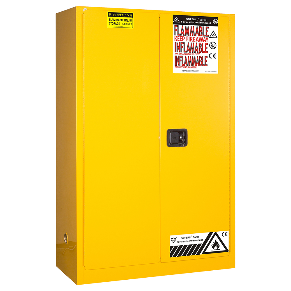 CE Approved 45 Gal Flammable Liquid and Chemicals Safety Storage Cabinets