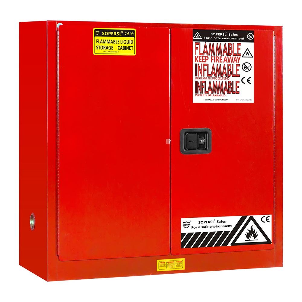CE  Approved 30  Gal Combustible Safe Storage Cabinets