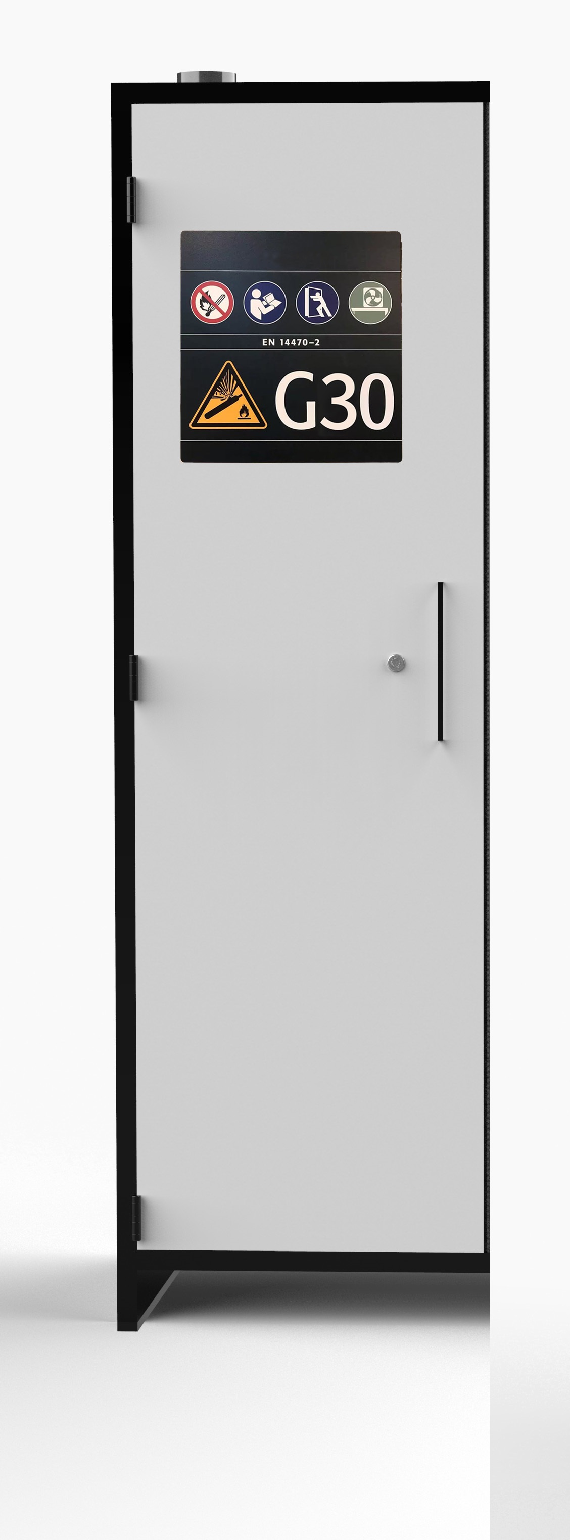 EN630203 Fire-Resistant Gas Cylinder Cabinet