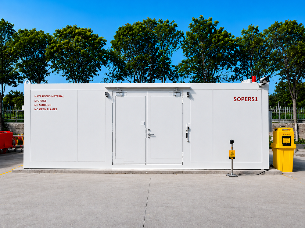Outdoor Hazardous Material Storage Cabinets