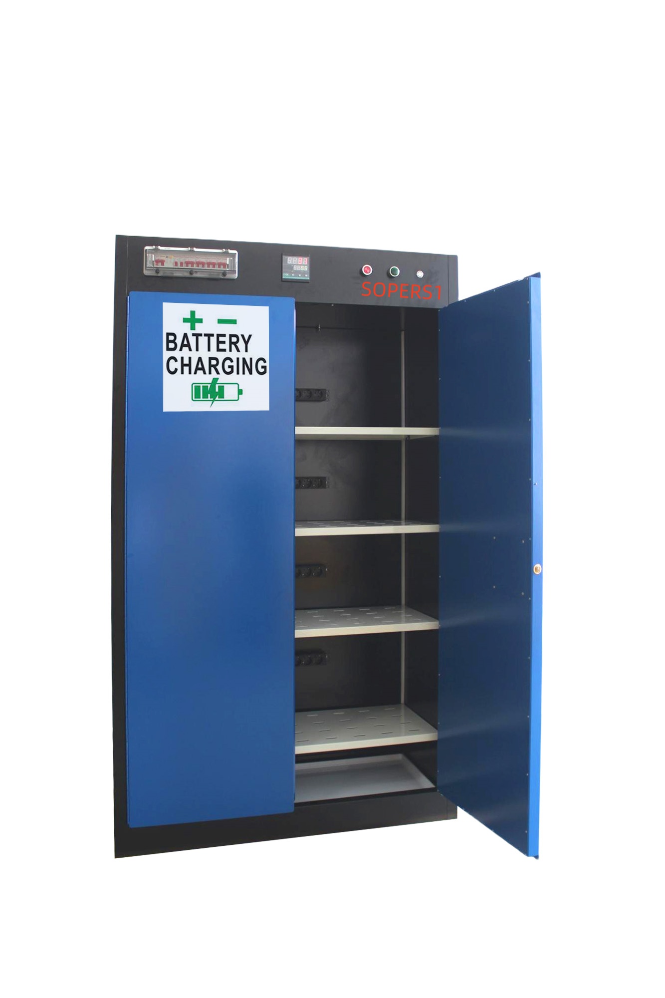 SE590204 Compact EN Fire-Resistant Battery Charging Cabinet