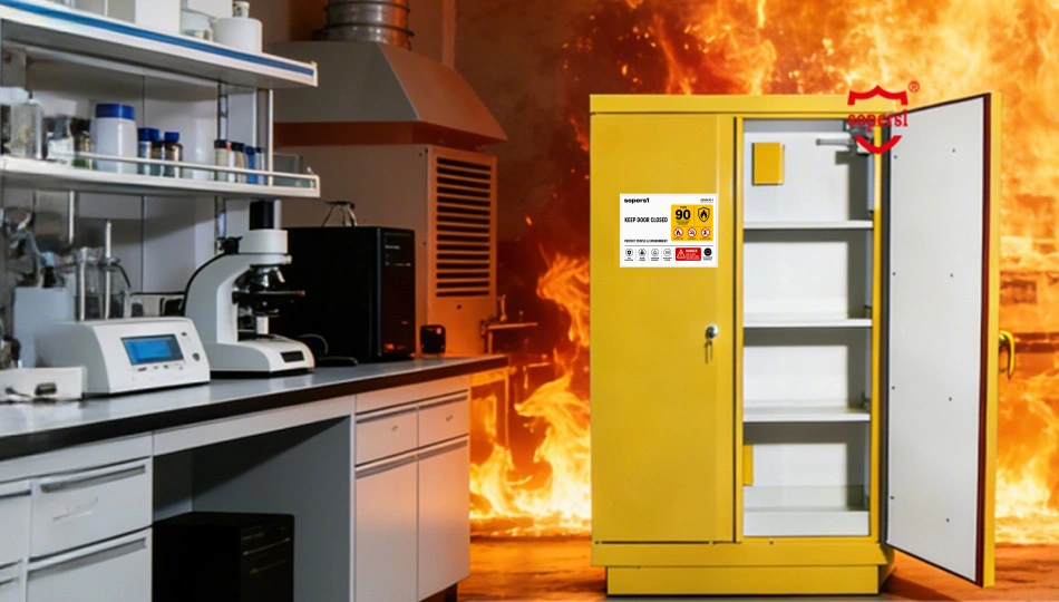 Why EN14470 Fire-Resistant Chemical Storage Cabinets Are Becoming Standard Equipment in Laboratories and Industrial Facilities
