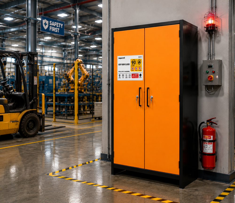 Recent Industrial Plant Incidents Highlight the Growing Importance of Explosion-Proof and Fire-Resistant Safety Cabinets
