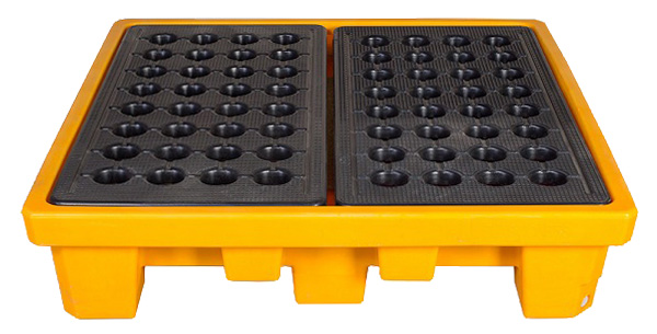 SP4D- Polyethylene Spill Containment Pallet (6 Drum )