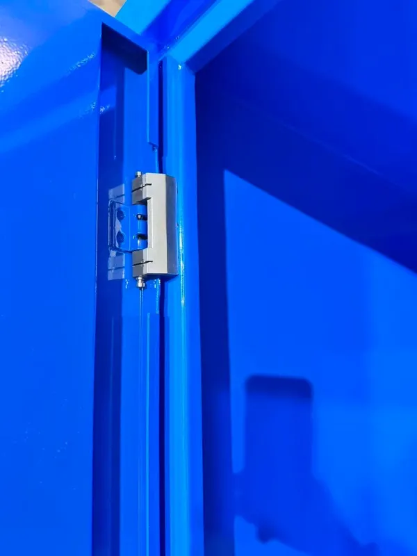 Blue Flammable Drum Storage Cabinet | Safety Isolation & Spill Containment | OSHA / NFPA Compliant