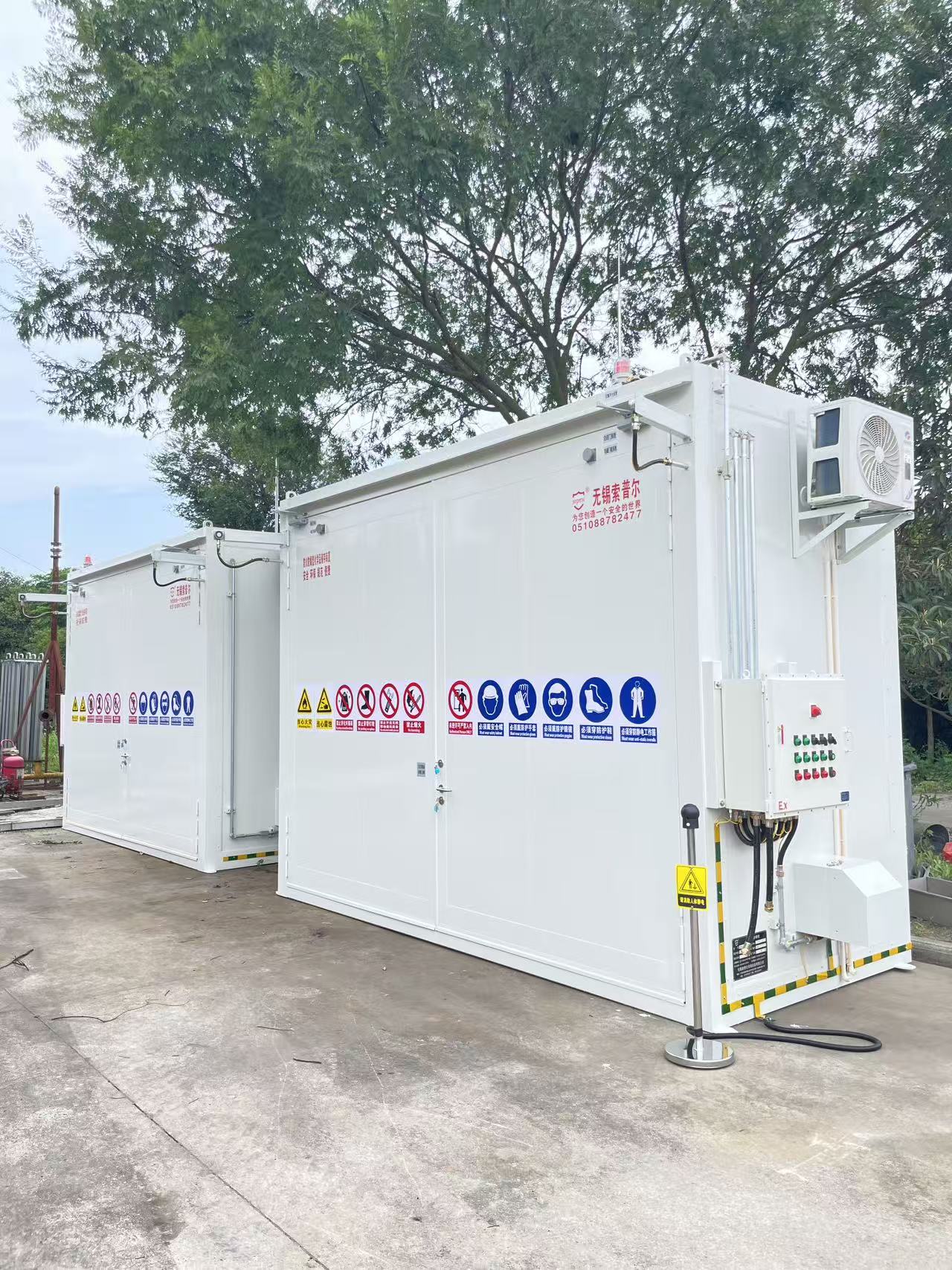 Outdoor Dangerous Goods Storage Unit Project Delivery Case
