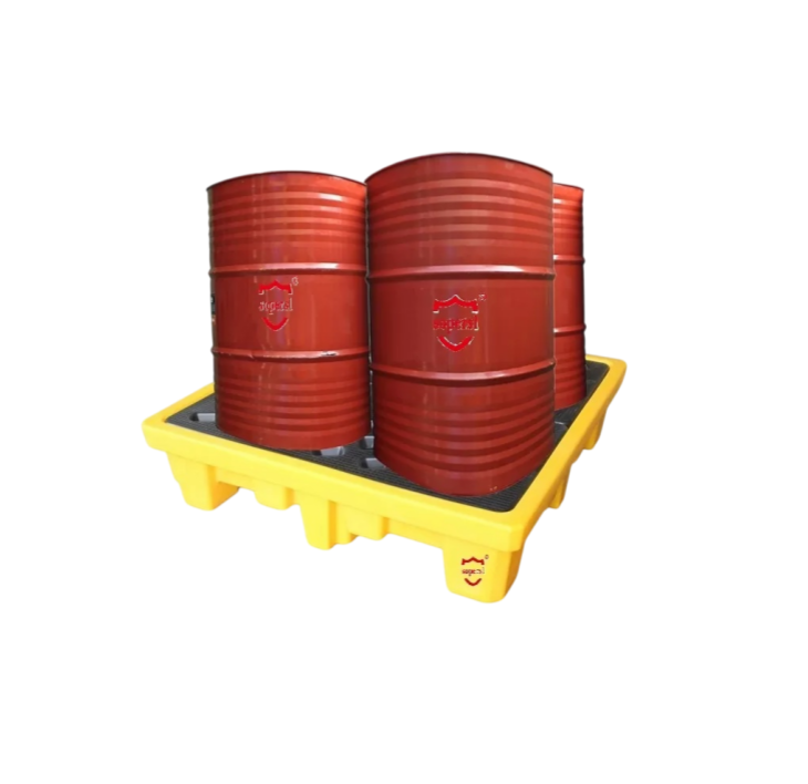 SP4D- Polyethylene Spill Containment Pallet (6 Drum )